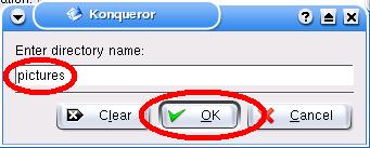 Konqueror-New-Directory-Name